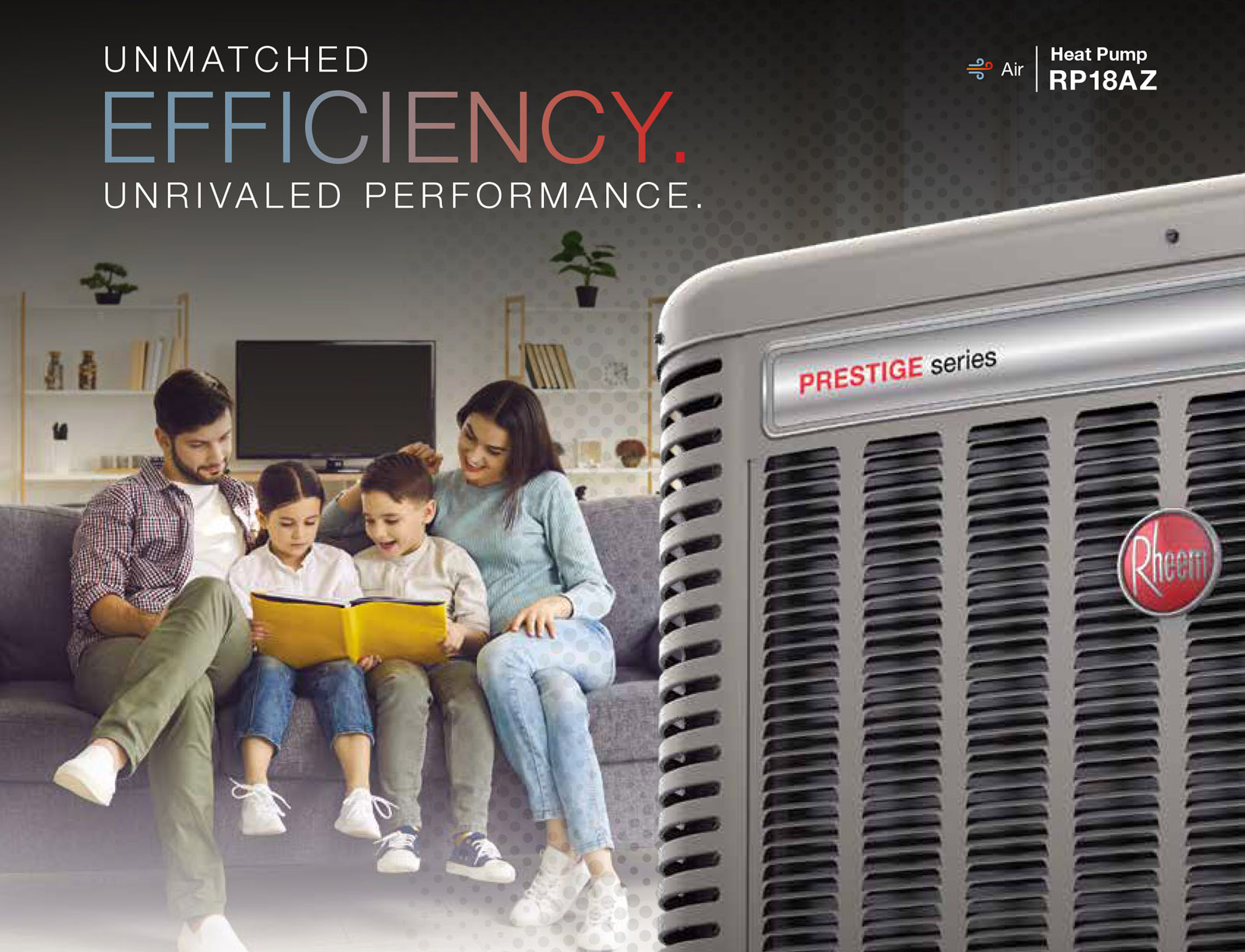 Rheem RP18AZ Endeavor™ Line Prestige Series Heat Pumps