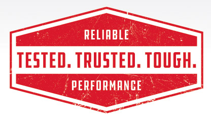 TESTED. TRUSTED. TOUGH.